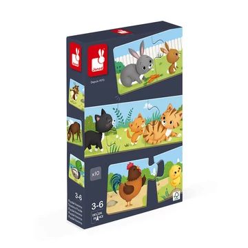 Puzzle Trionimo - Párosító játék 30 db-os