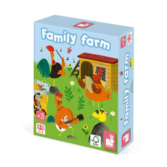 Memóriajáték - Farm család