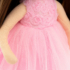 Kép 3/4 - Pink rózsás - játékbaba ruha szett
