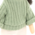 Kép 3/5 - Zöld pulóver - játékbaba ruha szett