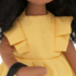 Kép 2/4 - Sárga ruha - játékbaba ruha szett
