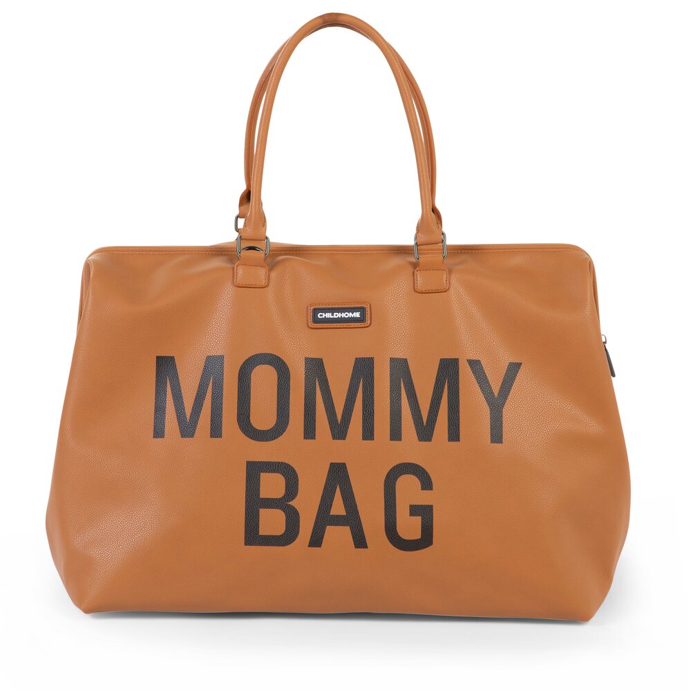 Mommy Bag Táska – Bőrhatású – Barna