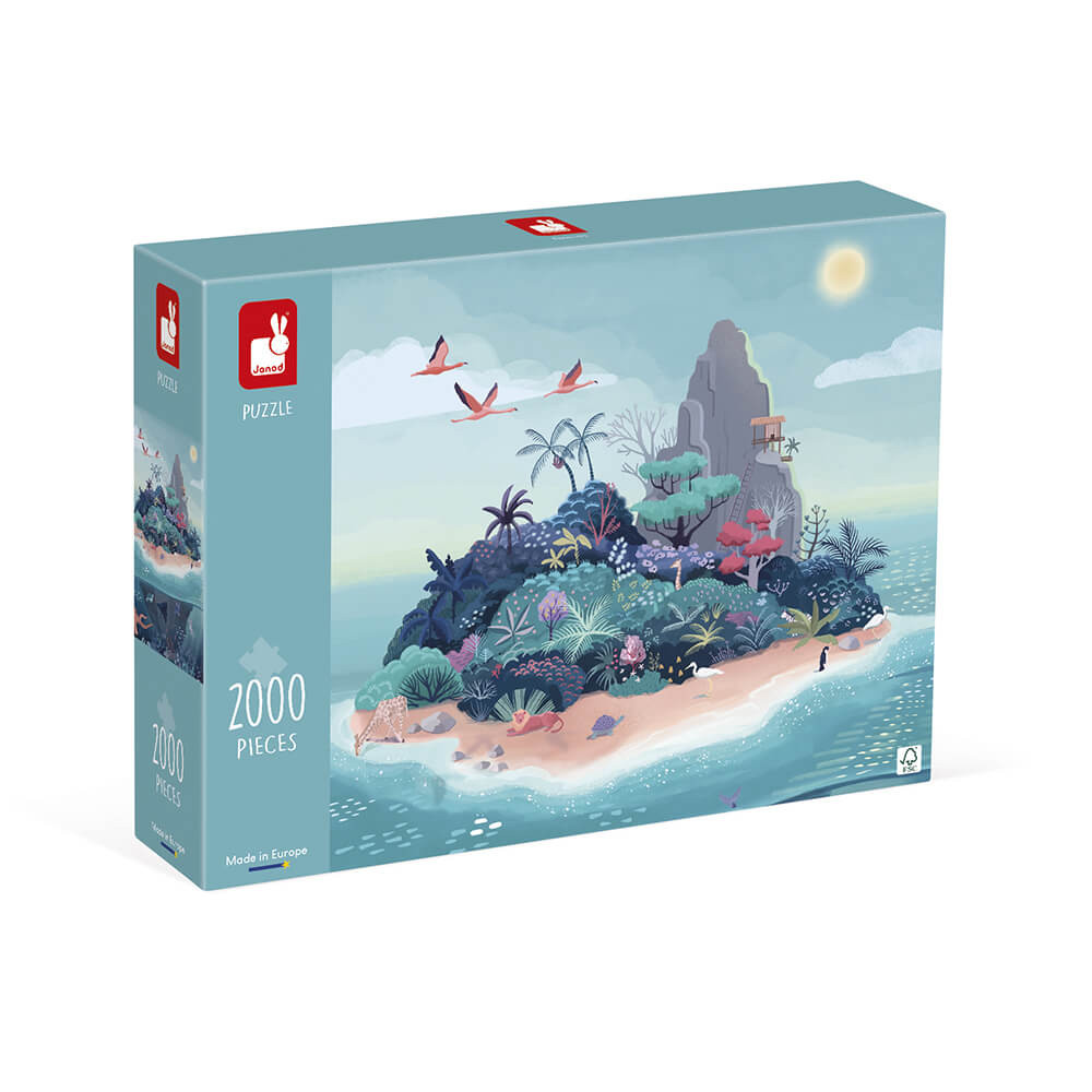 2000 darabos puzzle - Misztikus sziget