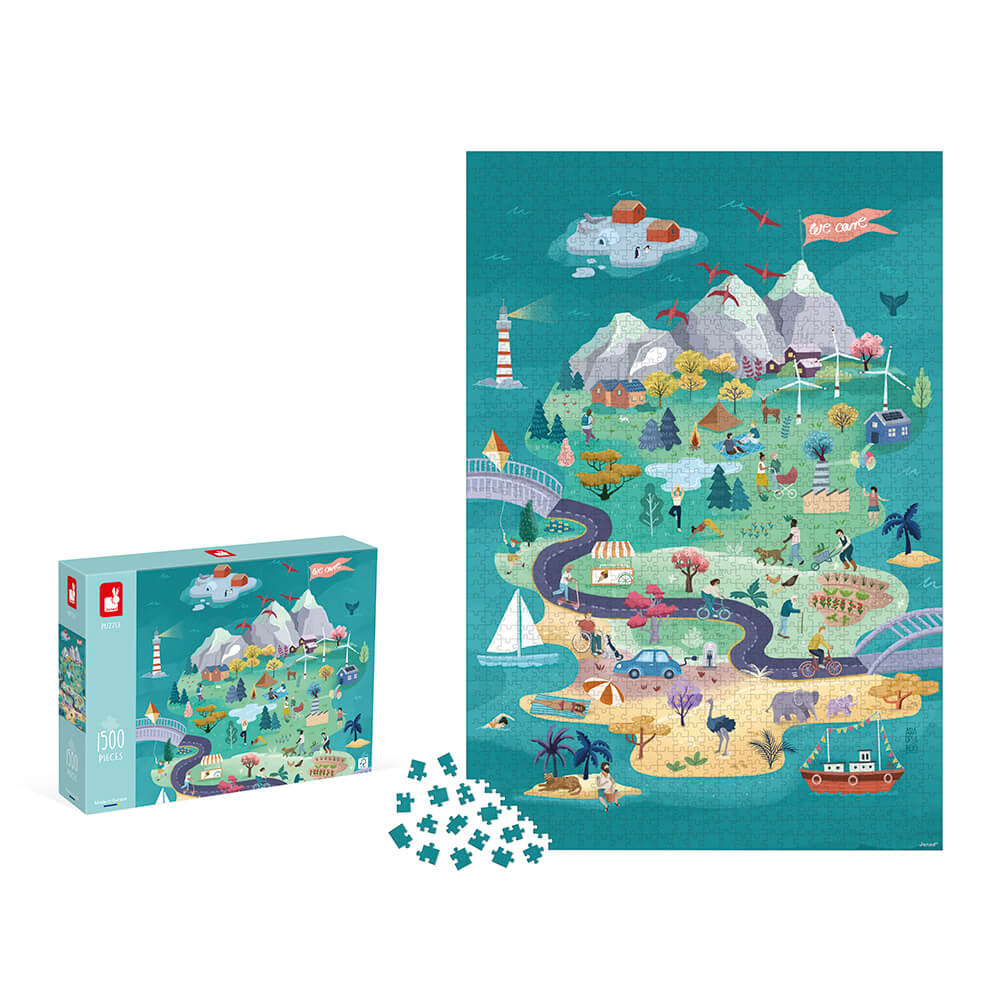 500 darabos puzzle - Utazás a harmónia szigetére